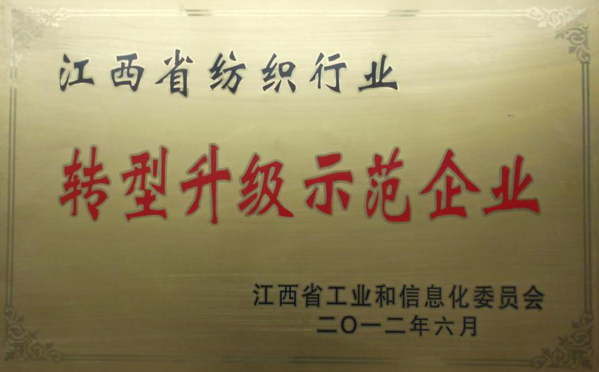 2012轉型升級示范企業