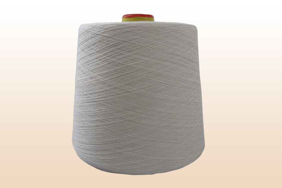 Pure polyester yarn